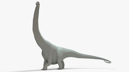 Argentinosaurus Rigged Basemesh 3D Model