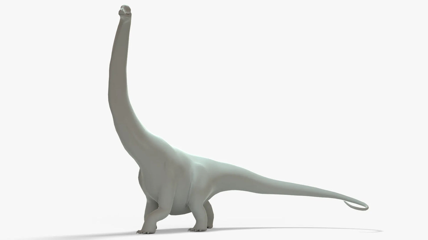 Argentinosaurus Rigged Basemesh 3D Model