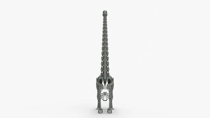 Argentinosaurus Rigged Skeleton 3D Model