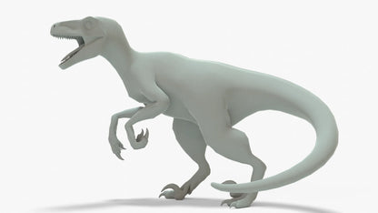 Atrociraptor Rigged Basemesh 3D Model