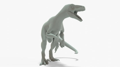 Atrociraptor Rigged Basemesh 3D Model