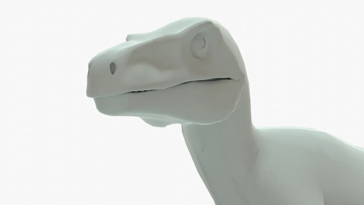 Atrociraptor Rigged Basemesh 3D Model