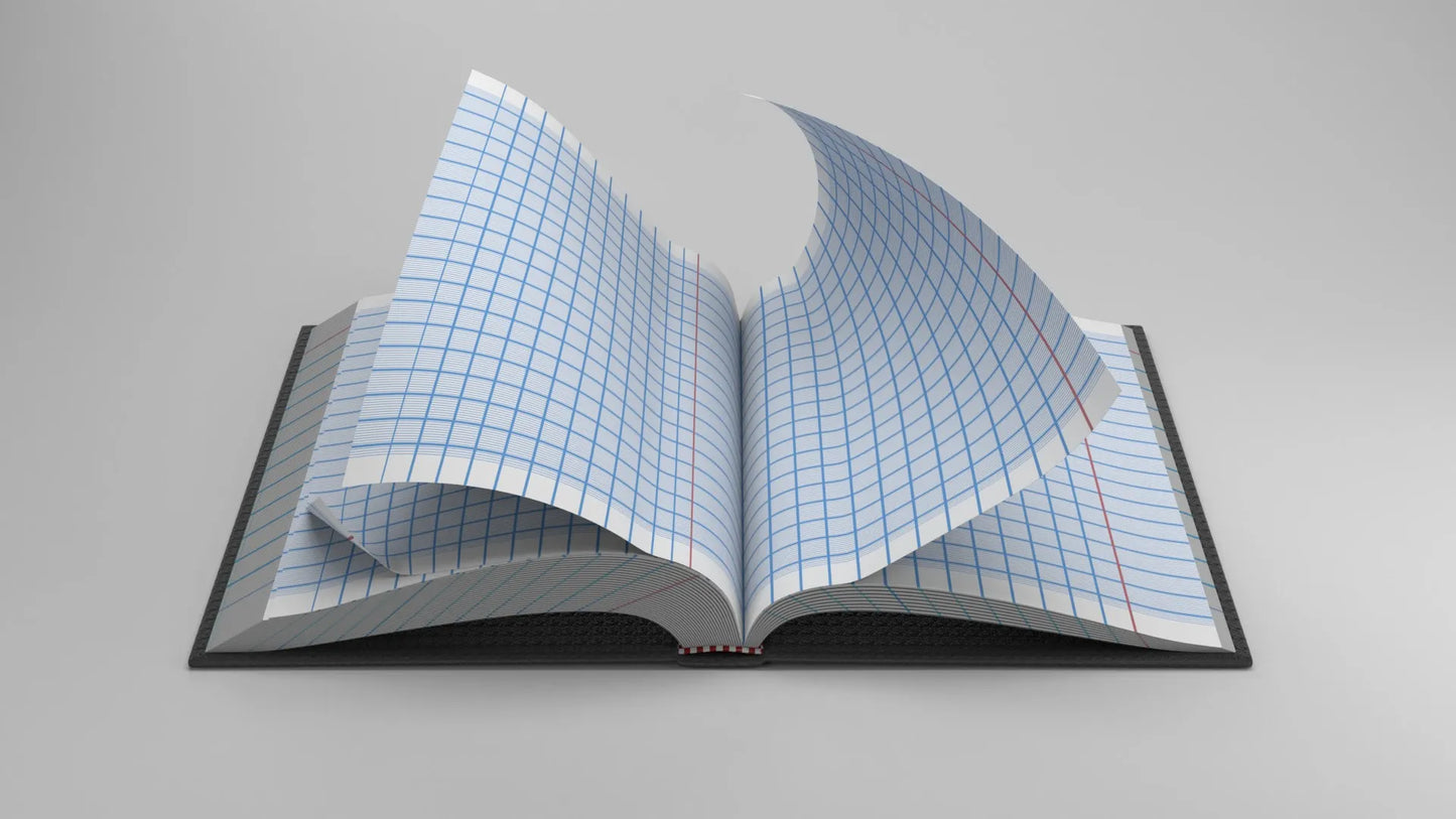 Reading Rigged and Animated Book 3D Model