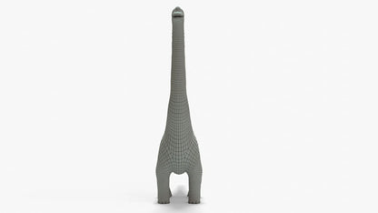 Brachiosaurus Rigged Basemesh 3D Model