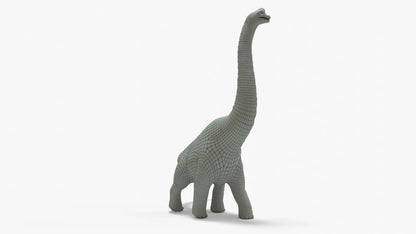 Brachiosaurus Rigged Basemesh 3D Model