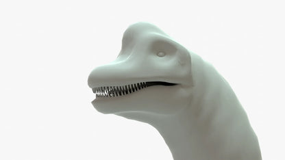 Brachiosaurus Rigged Basemesh 3D Model