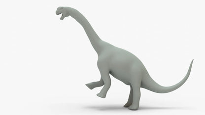 Camarasaurus 3D Model Rigged Basemesh