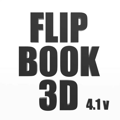 FLIPBOOK 3D 4.1 NEW UPDATE for Blender 4.0