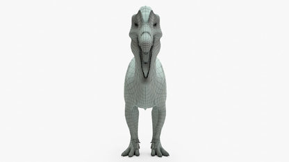 Ichthyovenator Rigged Basemesh 3D Model