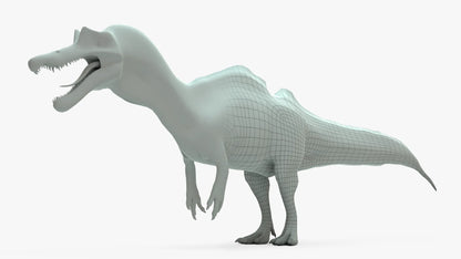 Ichthyovenator Rigged Basemesh 3D Model