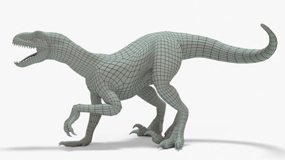 Indoraptor 3D Model Rigged Basemesh