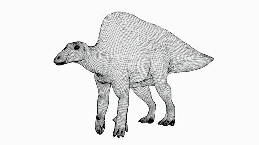 Ouranosaurus Basemesh 3D Model Free Download