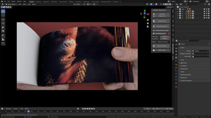 Realistic Flipbook 3D 1.0 Addon for Blender 4