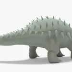 Ankylosaurus Rigged Basemesh(12)