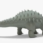 Ankylosaurus Rigged Basemesh(13)