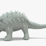 Ankylosaurus Rigged Basemesh(2)