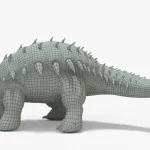 Ankylosaurus Rigged Basemesh(9)