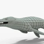 Kronosaurus Rigged Basemesh(11)