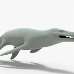 Kronosaurus Rigged Basemesh(12)