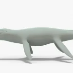 Kronosaurus Rigged Basemesh(2)