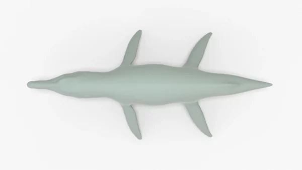 Kronosaurus Rigged Basemesh 3D Model 3D Model Creature Guard 9