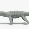 Kronosaurus Rigged Basemesh 3D Model 3D Model Creature Guard 24