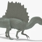 Spinosaurus Rigged Basemesh(11)