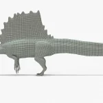 Spinosaurus Rigged Basemesh(15)