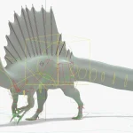 Spinosaurus Rigged Basemesh(18)