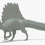 Spinosaurus Rigged Basemesh(3)