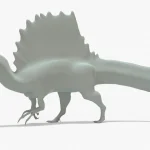 Spinosaurus Rigged Basemesh(4)