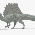 Spinosaurus Rigged Basemesh(5)