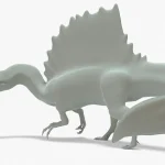 Spinosaurus Rigged Basemesh(6)