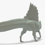 Spinosaurus Rigged Basemesh(8)