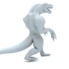 2 Head Dinosaur 3D Model Rigged 3D Model Creature Guard 24