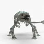 Ankylosaurus Rigged Skeleton(7)