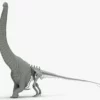 Argentinosaurus 3D Model Rigged Basemesh Skeleton 3D Model Creature Guard 18