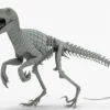 Atrociraptor 3D Model Rigged Basemesh Skeleton 3D Model Creature Guard 23