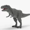 Black T-Rex 3D Model | Tyrannosaurus Rex Realistic 3D Model Creature Guard 18