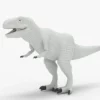 Black T-Rex 3D Model | Tyrannosaurus Rex Realistic 3D Model Creature Guard 29
