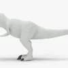 Black T-Rex 3D Model | Tyrannosaurus Rex Realistic 3D Model Creature Guard 27