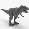Black T-Rex 3D Model | Tyrannosaurus Rex Realistic 3D Model Creature Guard 19
