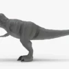 Black T-Rex 3D Model | Tyrannosaurus Rex Realistic 3D Model Creature Guard 20