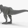 Black T-Rex 3D Model | Tyrannosaurus Rex Realistic 3D Model Creature Guard 23