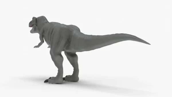 Black T-Rex 3D Model | Tyrannosaurus Rex Realistic 3D Model Creature Guard 8