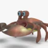 Crab Low Poly 3D Model 3D Model Creature Guard 14