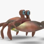 Crab 3d model(2)