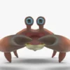 Crab Low Poly 3D Model 3D Model Creature Guard 16