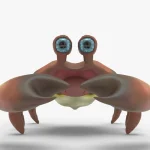 Crab 3d model(3)