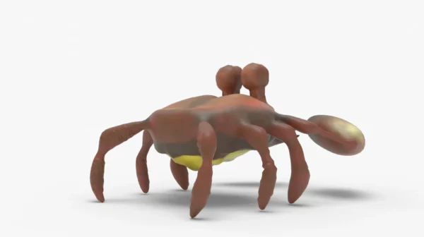 Crab Low Poly 3D Model 3D Model Creature Guard 6
